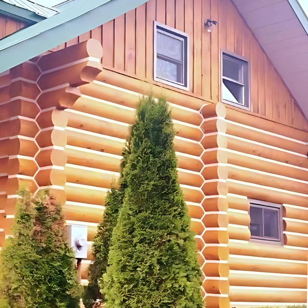 Refinish Log Home