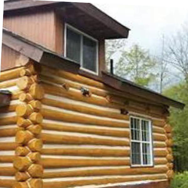 Sealed Chinked Log Home